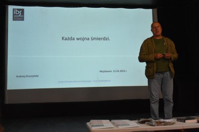 Spotkanie z pułkownikiem Andrzejem Kruczyńskim [RELACJA]